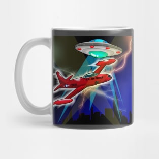 UFO Dogfight Mug